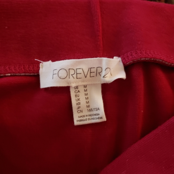 Forever 21 Raspberry Bodycon High-Waist Skirt - Picture 2 of 2